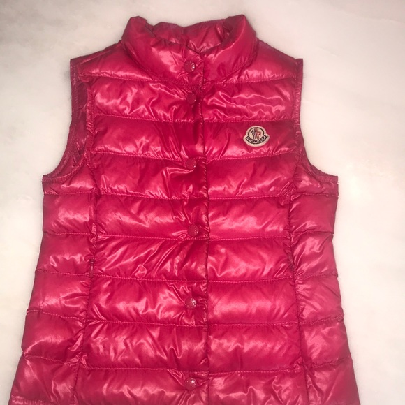 moncler pink vest moncler pink vest
